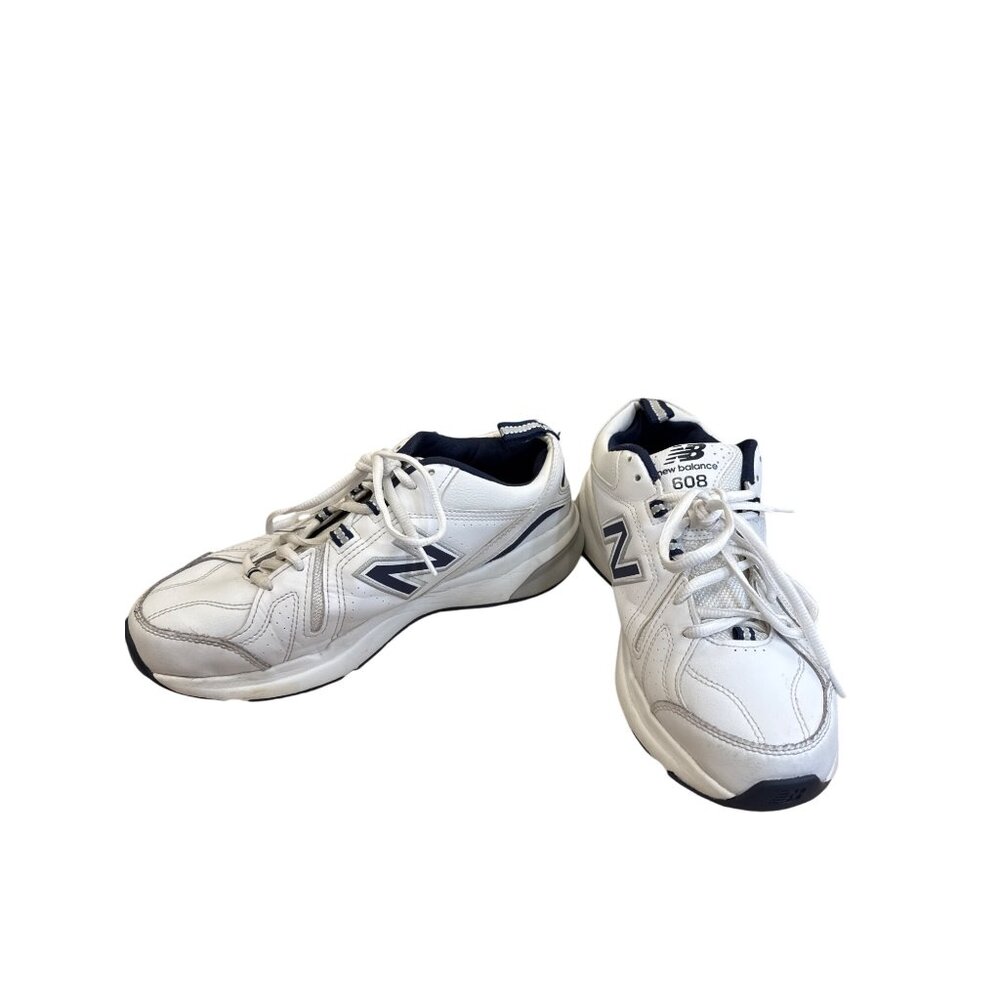New Balance 608 Mens White blue Sneakers shoes  Size 9 SKU 8231 - Picture 2 of 11
